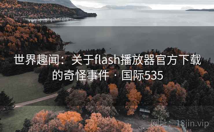 世界趣闻：关于flash播放器官方下载的奇怪事件 · 国际535  第2张