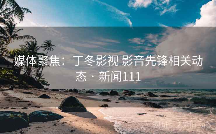 媒体聚焦：丁冬影视 影音先锋相关动态 · 新闻111  第2张
